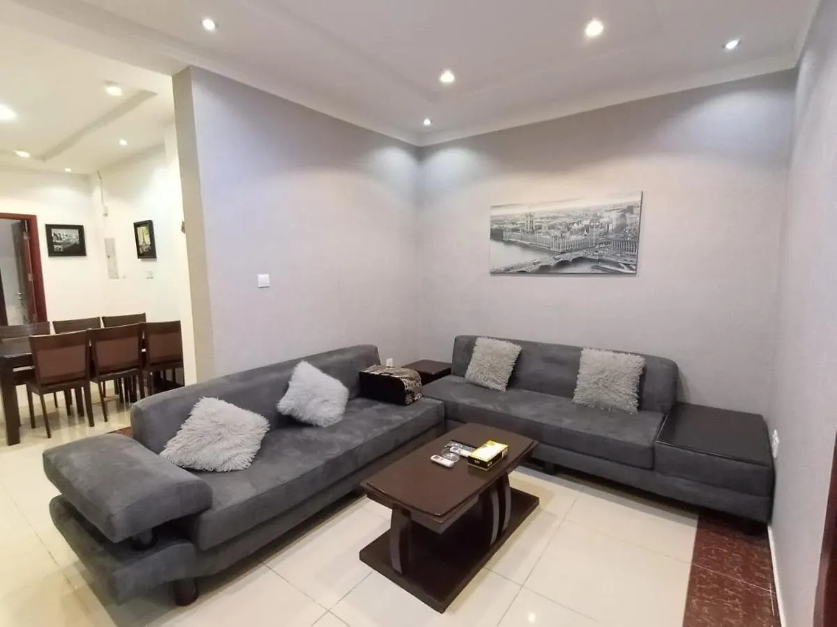 Lägenhetshotell Celine Al Motamaiza Furnished Apartment Jidda